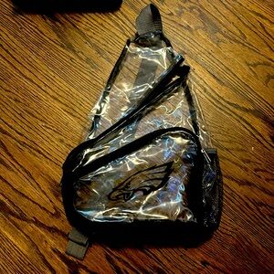 Clear EAGLES Cross Body Bag